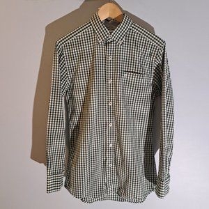 Southern Tide Men's Small Trim Fit Long Sleeve Button Down Plaid Shirt